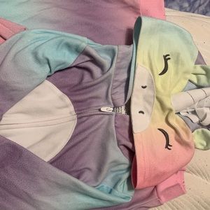 Girls unicorn onesie size 4!